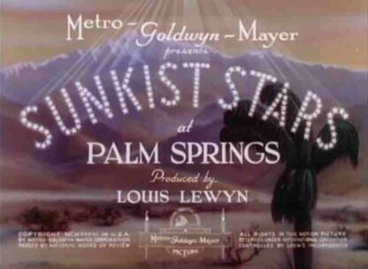 Sunkist Stars at Palm Springs (1936) Starring Edmund Lowe on DVD
