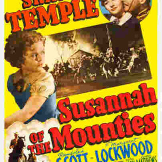Susannah of the Mounties (1939) Starring Shirley Temple on DVD