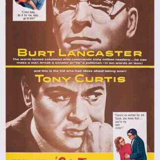 Sweet Smell of Success (1957) Starring Burt Lancaster on DVD