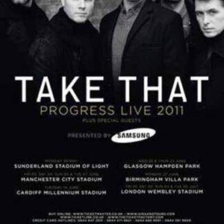 Take That: Progress Live (2011) Starring Gary Barlow on DVD
