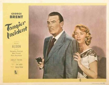 Tangier Incident (1953) Starring George Brent on DVD