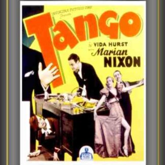 Tango (1936) Starring Marian Nixon on DVD