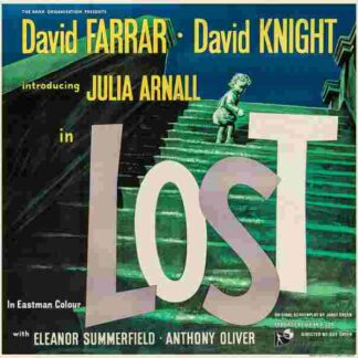 Tears for Simon (1956) Starring David Farrar on DVD