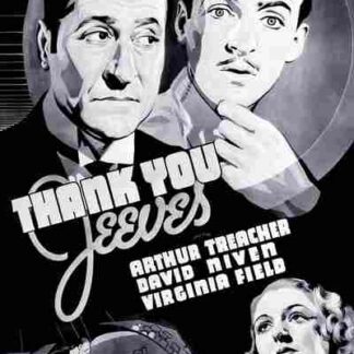 Thank You, Jeeves! (1936) Starring Arthur Treacher on DVD