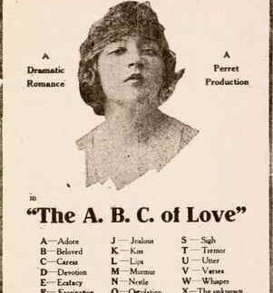 The A.B.C. of Love (1919) with English Subtitles on DVD