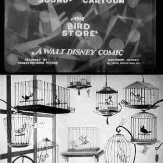 The Bird Store (1932) Starring Clarence Nash on DVD