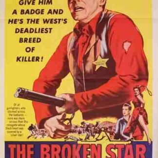 The Broken Star (1956) Starring Howard Duff on DVD