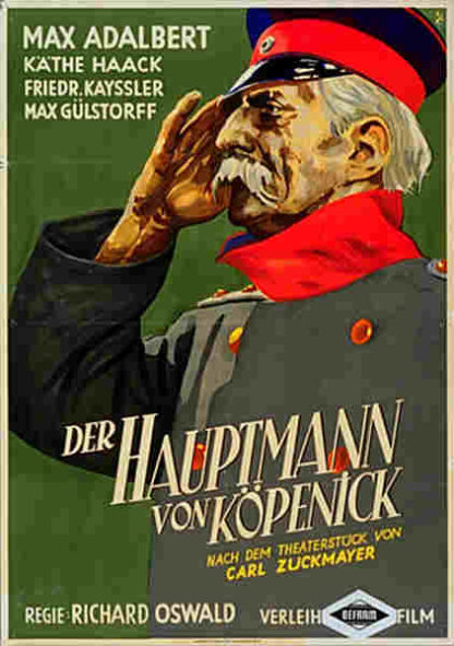 The Captain from Köpenick (1931) with English Subtitles on DVD