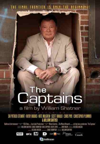 The Captains (2011) Starring William Shatner on DVD