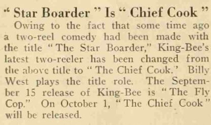The Chief Cook (1917) with English Subtitles on DVD - Image 3