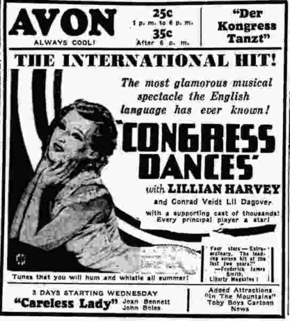 The Congress Dances (1932) Starring Lilian Harvey on DVD - Image 2