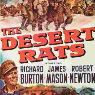 The Desert Rats (1953) Starring Richard Burton on DVD