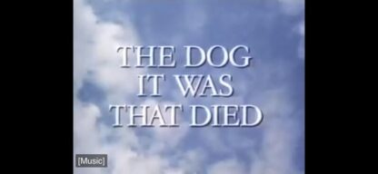The Dog It Was That Died (1989) Starring Alan Bates on DVD