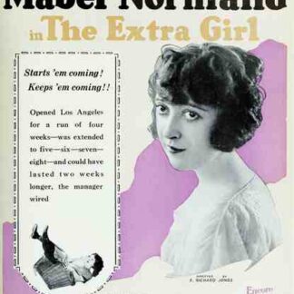 The Extra Girl (1923) Starring Mabel Normand on DVD