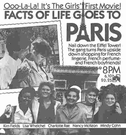 The Facts of Life Goes to Paris (1982) Starring Charlotte Rae on DVD - Image 4