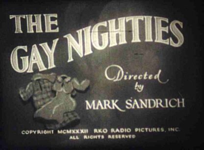 The Gay Nighties (1933) Starring Bobby Clark on DVD - Image 5