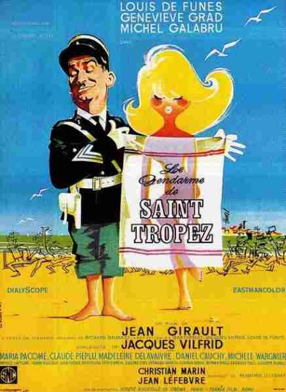 The Gendarme of Saint-Tropez (1964) with English Subtitles on DVD - Image 5