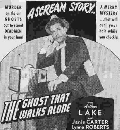 The Ghost That Walks Alone (1944) Starring Arthur Lake on DVD - Image 2
