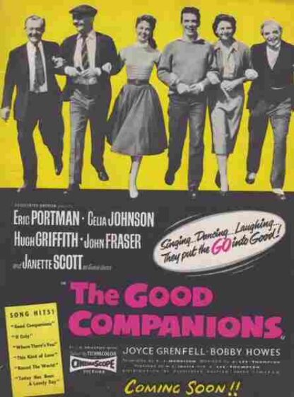 The Good Companions (1957) Starring Eric Portman on DVD