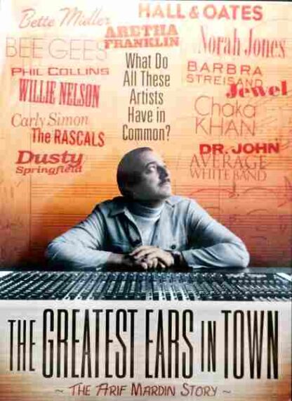 The Greatest Ears in Town: The Arif Mardin Story (2010) Starring Robin Gibb on DVD