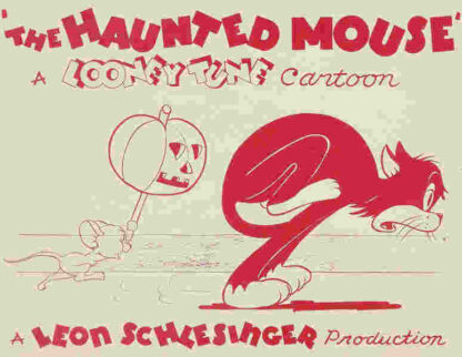 The Haunted Mouse (1941) Starring Mel Blanc on DVD - Image 3