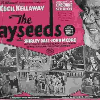 The Hayseeds (1933) Starring Cecil Kellaway on DVD