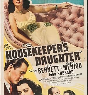The Housekeeper's Daughter (1939) DVD