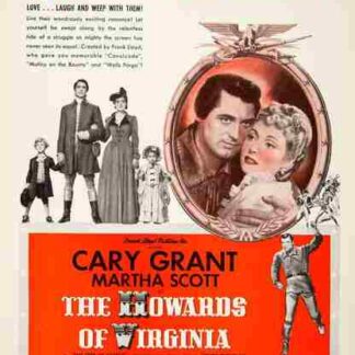 The Howards of Virginia (1940) Starring Cary Grant on DVD