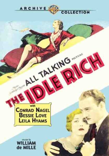 The Idle Rich (1929) Starring Conrad Nagel on DVD - Image 5