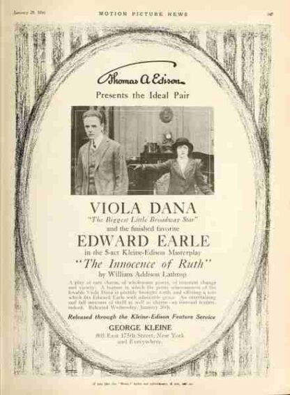The Innocence of Ruth (1916) with English Subtitles on DVD - Image 3