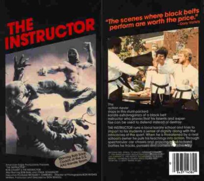 The Instructor (1981) Starring Bob Chaney on DVD - Image 4