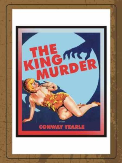 The King Murder (1932) Starring Conway Tearle on DVD