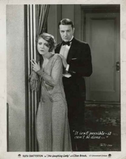 The Laughing Lady (1929) Starring Ruth Chatterton on DVD