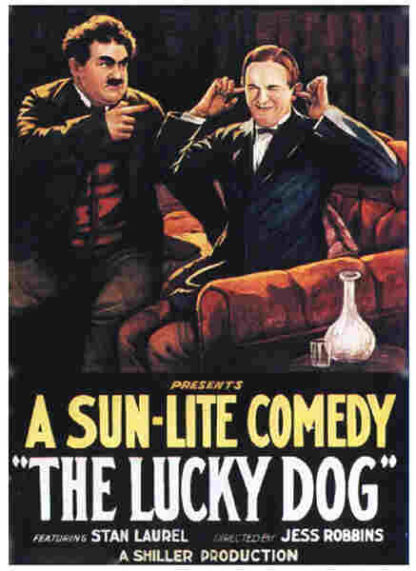 The Lucky Dog (1921) Starring Stan Laurel on DVD
