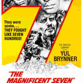 The Magnificent Seven (1960) Starring Yul Brynner on DVD