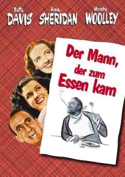 The Man Who Came to Dinner (1941) Starring Bette Davis on DVD - Image 2