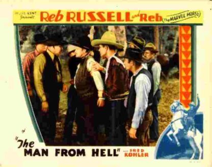 The Man from Hell (1934) Starring Reb Russell on DVD - Image 2