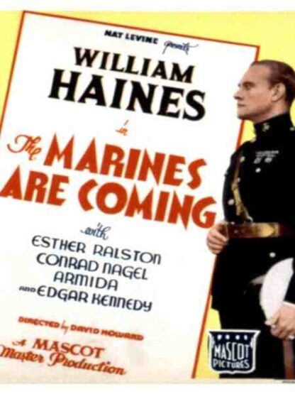 The Marines Are Coming (1934) Starring William Haines on DVD