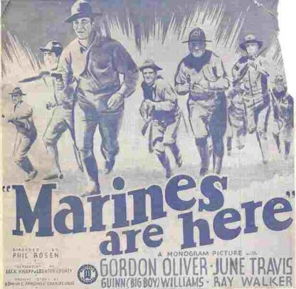 The Marines Are Here (1938) Starring Gordon Oliver on DVD - Image 2