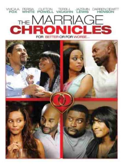 The Marriage Chronicles (2012) Starring Jazsmin Lewis on DVD - Image 2