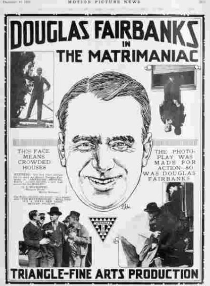 The Matrimaniac (1916) with English Subtitles on DVD