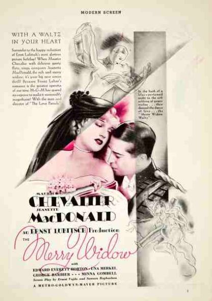 The Merry Widow (1934) Starring Maurice Chevalier on DVD - Image 2