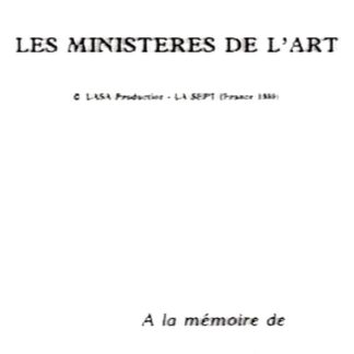 The Ministries of Art (1989) DVD