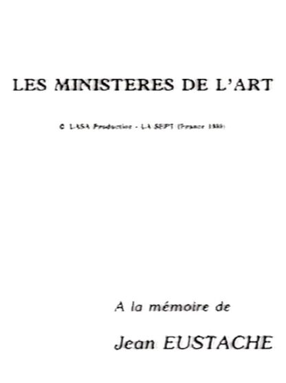 The Ministries of Art (1989) DVD