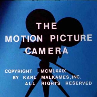 The Motion Picture Camera (1979) Starring Karl Malkames on DVD