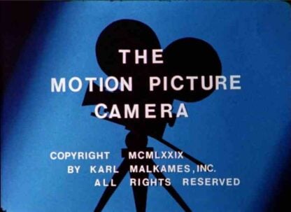 The Motion Picture Camera (1979) Starring Karl Malkames on DVD