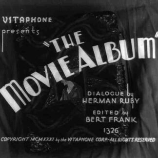 The Movie Album (1932) Starring Lionel Barrymore on DVD