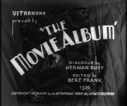 The Movie Album (1932) Starring Lionel Barrymore on DVD