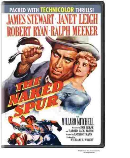 The Naked Spur (1953) Starring James Stewart on DVD