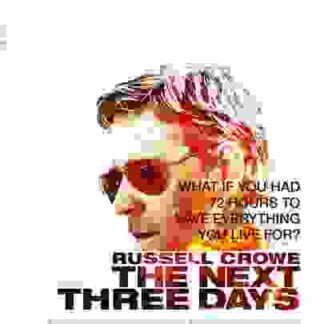 The Next Three Days (2010) Starring Russell Crowe on DVD